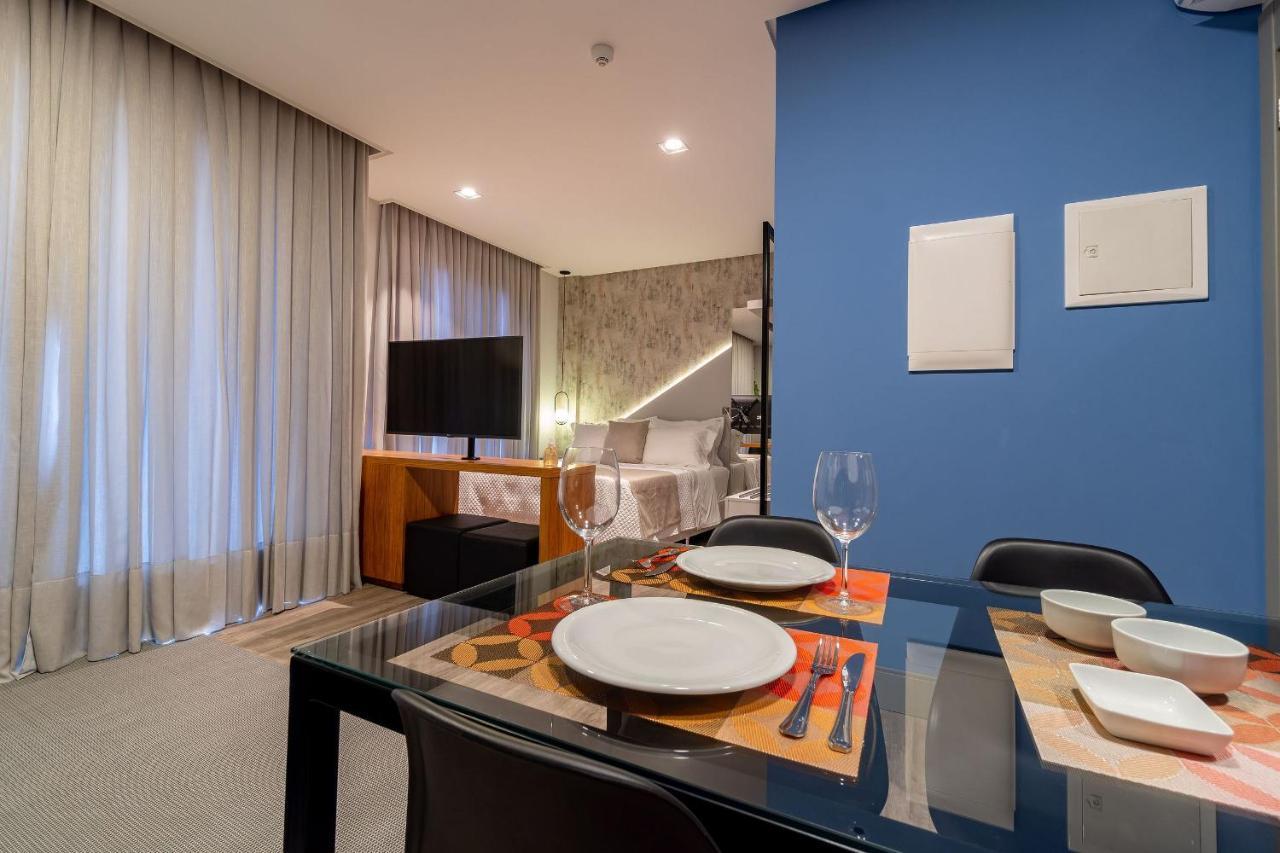 Aion Suites 103 - Compacto E Luxuoso Loft - Rooftop Com Piscina E Academia - A Poucos Passos Da Praia 邦比尼亚斯 外观 照片