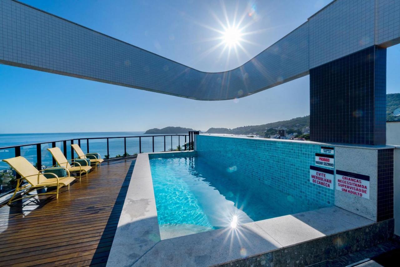 Aion Suites 103 - Compacto E Luxuoso Loft - Rooftop Com Piscina E Academia - A Poucos Passos Da Praia 邦比尼亚斯 外观 照片