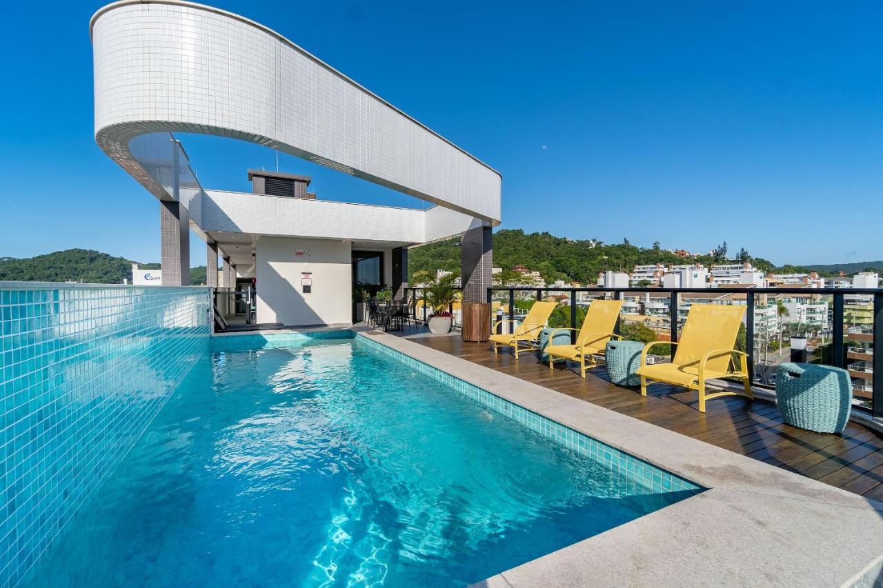 Aion Suites 103 - Compacto E Luxuoso Loft - Rooftop Com Piscina E Academia - A Poucos Passos Da Praia 邦比尼亚斯 外观 照片